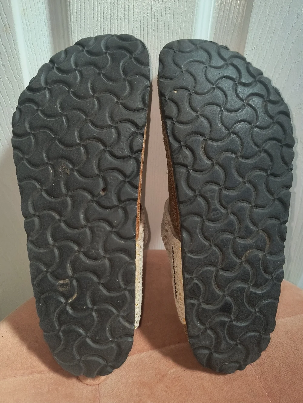 Birkenstock Gizeh Sandals Snake Skin Metallic Size 37 EU / 6-6.5 US - Picture 7 of 7
